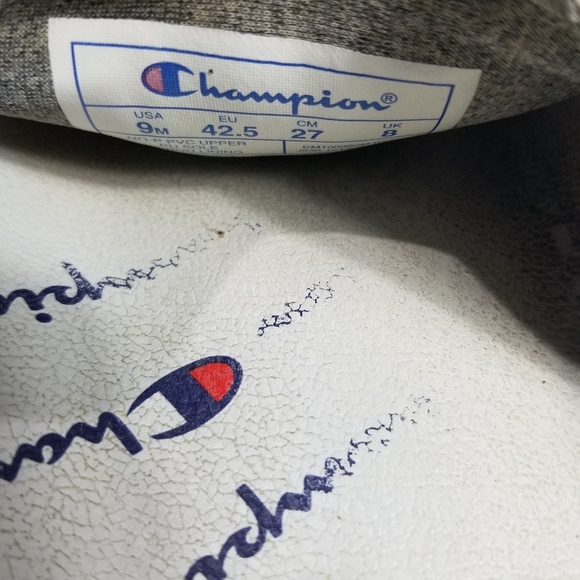 Lot of 2 — women's Champion and ATHLETICS comfort footbed slides Size 9 - Picture 7 of 10